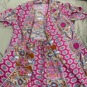 Vibrant Pink Paisley Floral set 🩷